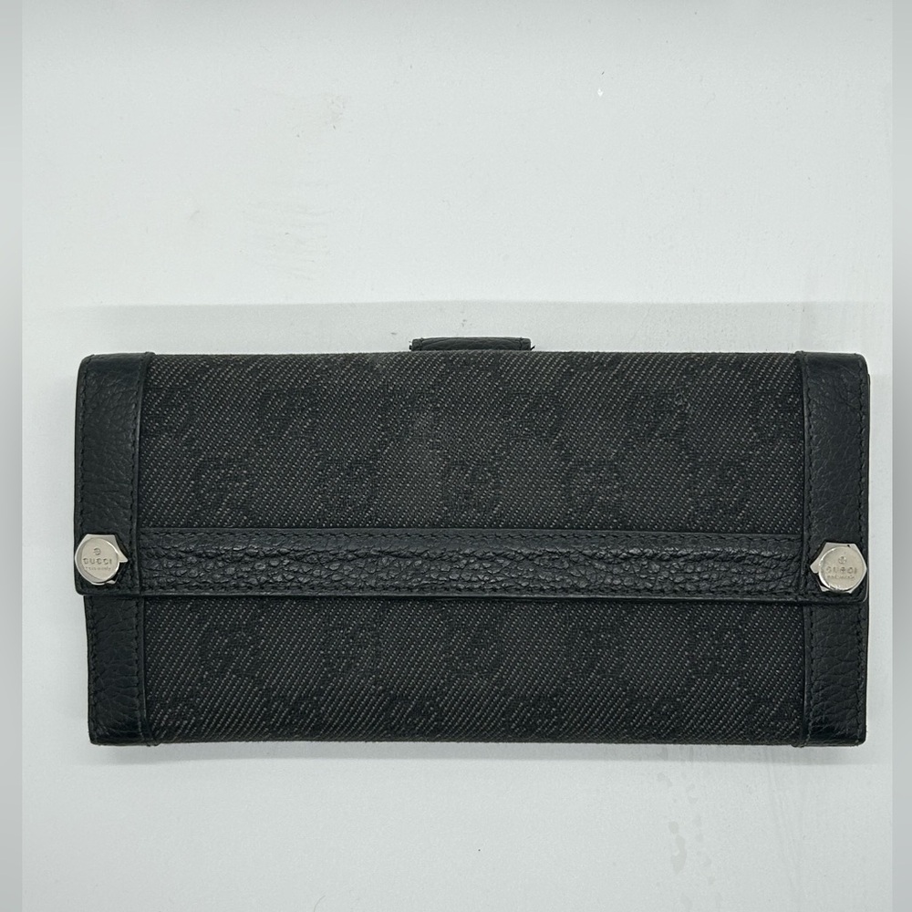 Black Gucci GG Wallet
